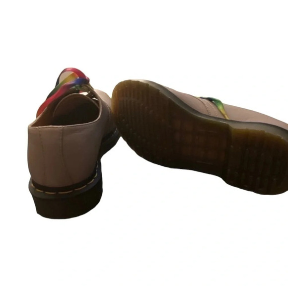 DOC DR. MARTENS Wanama Tan Oxfords Men’s Size US 8 UK 6 - Picture 8 of 11